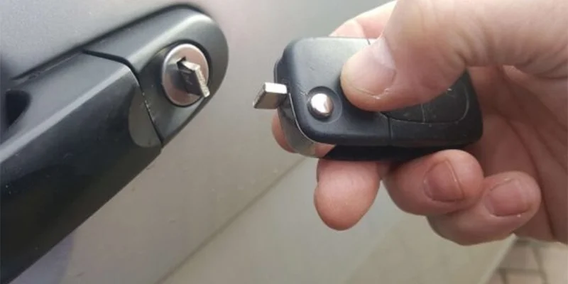 Broken Keys Inside Keyhole in College Park, ON